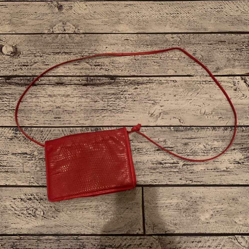 Vintage red Bottega Veneta crossbody